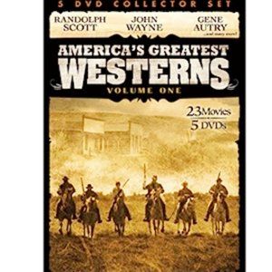 America's Greatest Westerns (5 DVD Set) 23 Movies- Gene, Roy, Wayne, Scott NEW!
